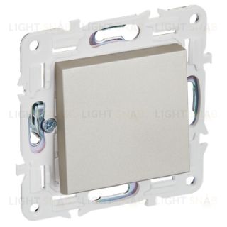 Выключатель 1-клавишный 10А IEK Skandy шампань SK-V10-0-10-K37 SK-V10-0-10-K37