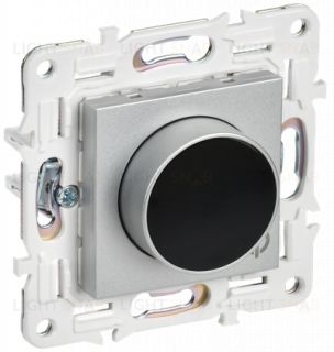 Термостат электронный с датчиком 2,4 м для теплых полов 16А, 3500Вт IEK Skandy серебряный SK-RT11-K23 SK-RT11-K23