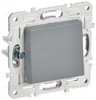 Выключатель 1-клавишный проходной 10А IEK Skandy серый SK-V12-0-10-K03 SK-V12-0-10-K03