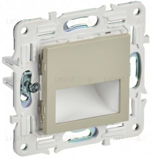 Подсветка белая LED встраиваемая 4000K IEK Skandy бежевый SK-FL20-K10 SK-FL20-K10