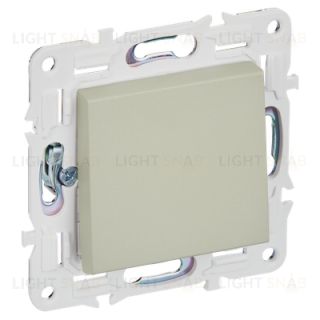Выключатель 1-клавишный перекрестный 10А IEK Skandy бежевый SK-V13-0-10-K10 SK-V13-0-10-K10