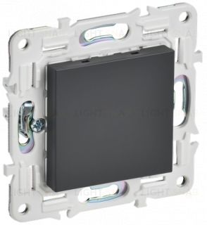 Заглушка с суппортом IEK Skandy, титан SK-PL10-K48 SK-PL10-K48