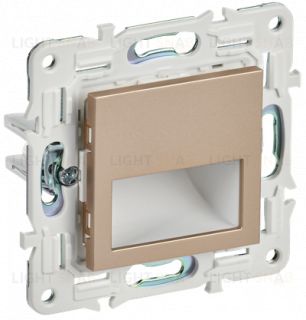 Подсветка белая LED встраиваемая 4000K IEK Skandy песочный SK-FL20-K98 SK-FL20-K98