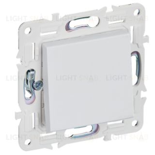 Выключатель 1-клавишный перекрестный 10А IEK Skandy арктический белый SK-V13-0-10-K01 SK-V13-0-10-K01