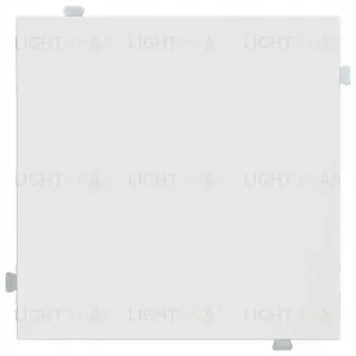 Кнопочный выключатель Rikett 10A/250В белый матовый 32151+35601 MW 32151 + 35601 MW