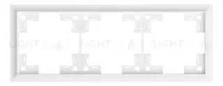 Рамка тройная Rikett Classic белый матовый 35930 MW 35930 MW
