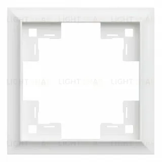 Рамка одинарная Rikett Classic белый матовый 35910 MW 35910 MW