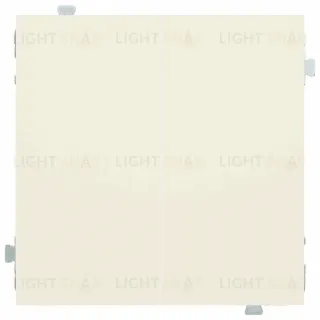 Выключатель двухклавишный Rikett 10A/250В кремовый матовый 32061+35611 MC 32061 + 35611 MC