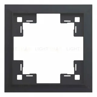 Рамка одинарная Rikett Classic черный матовый 35910 MB 35910 MB