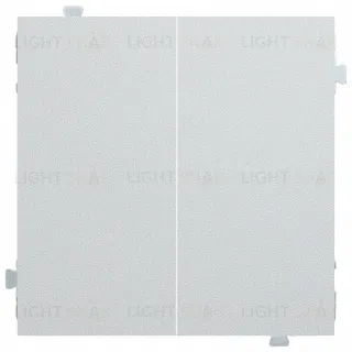 Светорегулятор двухкнопочный LED лампы 5–250Вт, лампы накал. 5–300Вт, Rikett серебро 84015-B+32156+35611 SV 84015-B + 32156 + 35611 SV