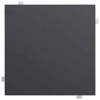 Выключатель одноклавишный Rikett 10A/250В черный матовый 32011+35601 MB 32011 + 35601 MB