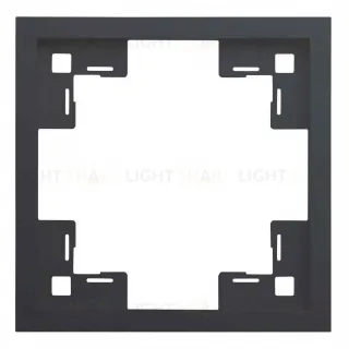 Рамка одинарная Rikett Standart черный матовый 35810 MB 35810 MB