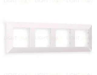 Рамка четверная Ambrella Volt Line жемчуг AF110204 AF110204