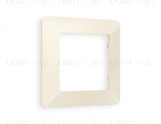 Рамка одинарная Ambrella Volt Line бежевый матовый AF110331 AF110331