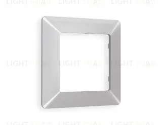 Рамка одинарная Ambrella Volt Line серебро глянец AF110401 AF110401