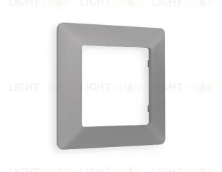 Рамка одинарная Ambrella Volt Line сталь матовый AF110501 AF110501