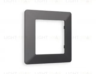 Рамка одинарная Ambrella Volt Line антрацит серый AF110651 AF110651