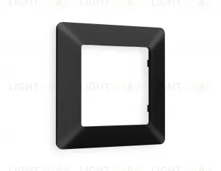 Рамка одинарная Ambrella Volt Line черный матовый AF110701 AF110701