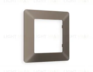 Рамка одинарная Ambrella Volt Line темная бронза матовый AF110631 AF110631