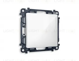 Заглушка с суппортом Ambrella Volt Alfa, белый глянец VM240+AP1160 VM240 + AP1160