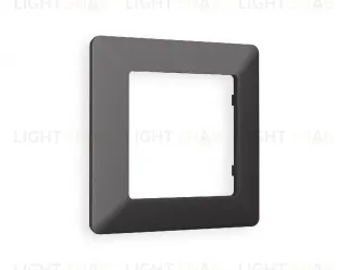 Рамка одинарная Ambrella Volt Line графит AF110801 AF110801