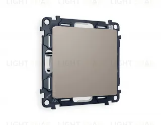 Заглушка с суппортом Ambrella Volt Alfa, серо-бежевый матовый VM240+AP3760 VM240 + AP3760