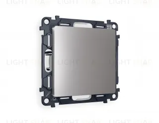 Заглушка с суппортом Ambrella Volt Alfa, сталь матовый VM240+AP5160 VM240 + AP5160