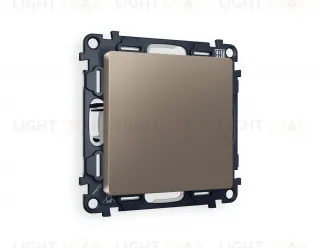 Заглушка с суппортом Ambrella Volt Alfa, темная бронза матовый VM240+AP6460 VM240 + AP6460