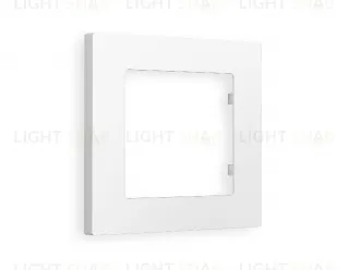 Рамка одинарная Ambrella Volt Techno белый матовый AF220121 AF220121