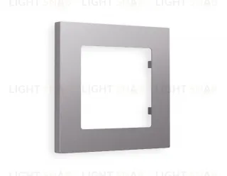 Рамка одинарная Ambrella Volt Techno сталь матовый AF220501 AF220501