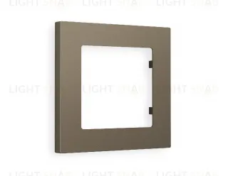 Рамка одинарная Ambrella Volt Techno темная бронза матовый AF220631 AF220631