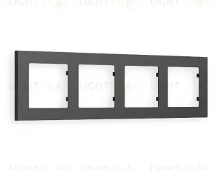 Рамка четверная Ambrella Volt Techno графит AF220804 AF220804