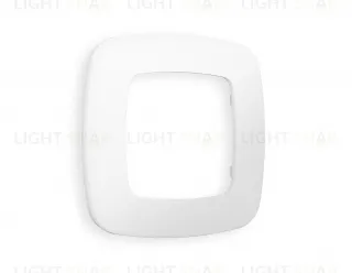 Рамка одинарная Ambrella Volt Ecta белый матовый OF140121 OF140121