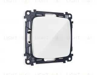 Заглушка с суппортом Ambrella Volt Omega, белый глянец VM240+OP1160 VM240 + OP1160