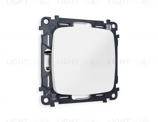 Заглушка с суппортом Ambrella Volt Omega, белый матовый VM240+OP1360 VM240 + OP1360