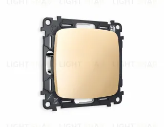 Заглушка с суппортом Ambrella Volt Omega, шампань VM240+OP6160 VM240 + OP6160