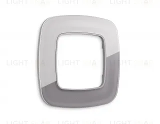 Рамка одинарная Ambrella Volt Radian сталь стекло ограник OF320501 OF320501