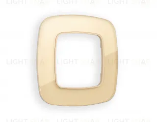 Рамка одинарная Ambrella Volt Radian шампань стекло органик OF320601 OF320601