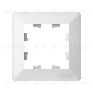 Рамка одинарная Schneider Electric Atlasdesign AIR, лотос-дымчатый белый ATN221301 ATN221301