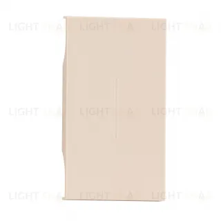 Переключатель (с 2-х мест) одноклавишный 2 модуля Meiton 10А/250В винтовые клеммы, песочный матовый A4003+AM01M2 A4003 + AM01M2