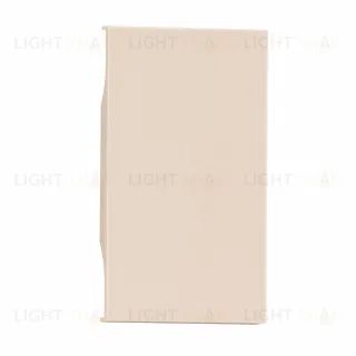 Заглушка 2 модуля Meiton, песочный матовый AM00M2 AM00M2