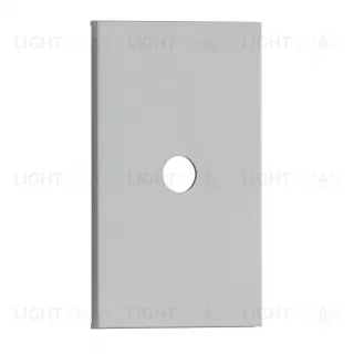 Вывод кабеля Meiton 2 модуля серый матовый A4953+AS08M2 A4953 + AS08M2