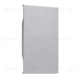 Заглушка 2 модуля Meiton, серый матовый AS00M2 AS00M2