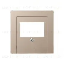 Jung A 500 Шампань накладка розетки TAE, моно-/стерео аудио розетки A569PLTCH A569PLTCH