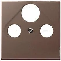 Jung A 500 Мокка накладка TV-SAT-FM розетки A561PLSATMO A561PLSATMO
