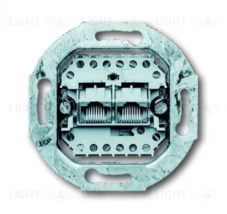 ABB BJE Мех Розетка ТЛФ 2-ая (8-пол) наклонная 2CKA000230A0243 2CKA000230A0243