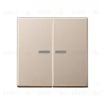 Jung A 500 Шампань клавиша 2-я с подсветкой A595KO5CH A595KO5CH