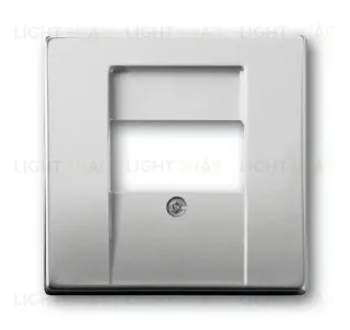 ABB BJE Сталь Накладка аудиорозетки (мех 247, 248) и TAE-разъёмов 2CKA001710A3765 2CKA001710A3765