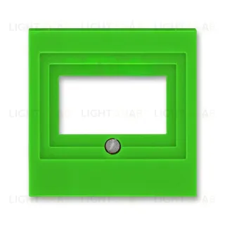 Накладка для розеток USB/HDMI/VGA ABB Levit зеленый 2CHH290040A4067 2CHH290040A4067
