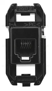 Разъём телекоммуникационный на 6 контактов, тип RJ12 2CLA201720A1001 2CLA201720A1001